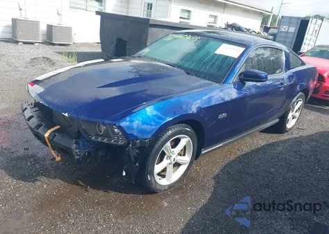 2012 Ford Mustang Gt Premium z USA, uszkodzony, nr VIN 1ZVBP8CFXC5256220